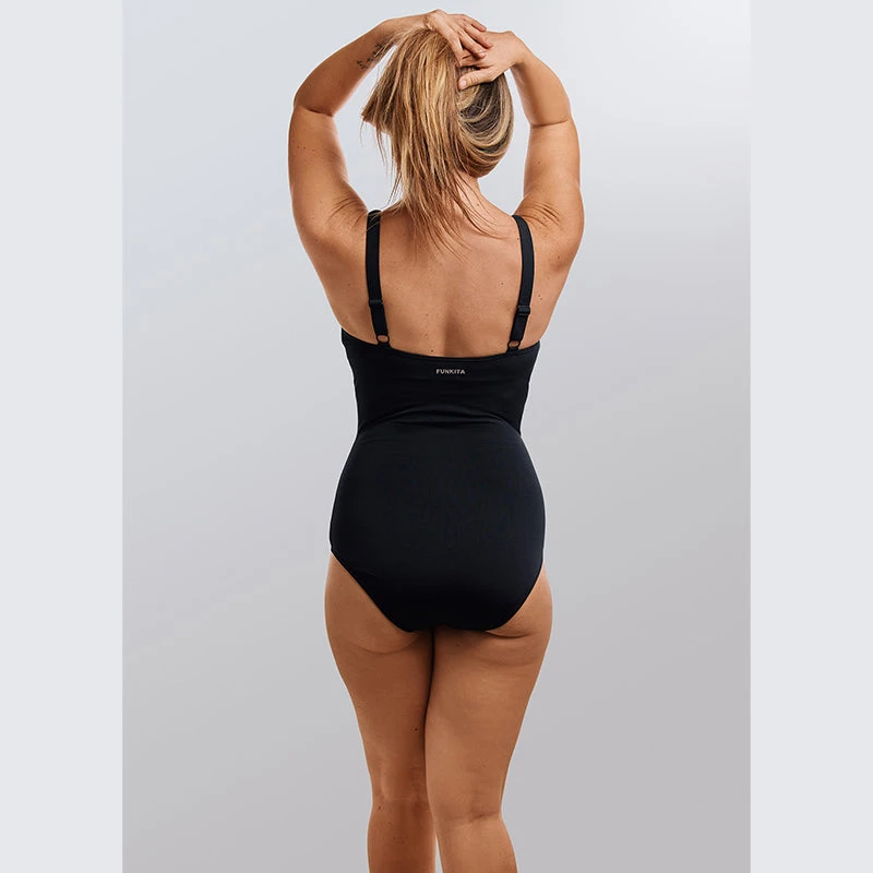 Funkita - Acacia Rose - Ladies Ruched One Piece 3 Funkita - Acacia Rose - Ladies Ruched One Piece - Image 3