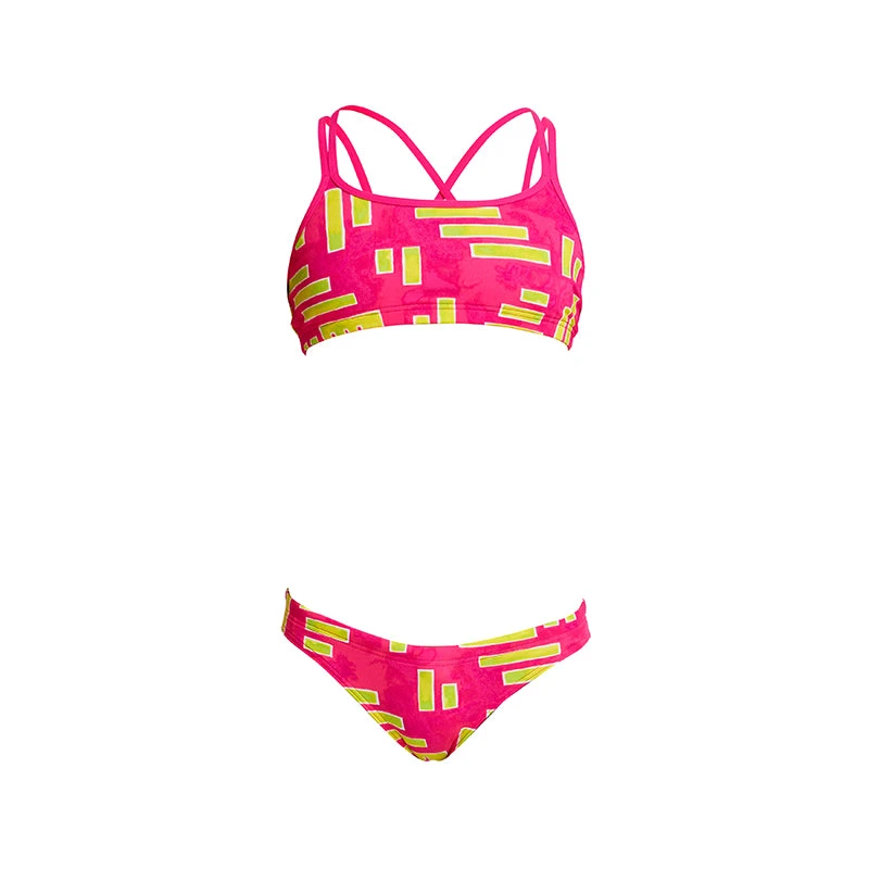 Funkita - Bar Bar - Girls Criss Cross Two Piece 2 Funkita - Bar Bar - Girls Criss Cross Two Piece - Image 2
