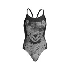 Swimwear Shop -Swimwear Shop funkita bear bum ladies diamond back one piece 2
