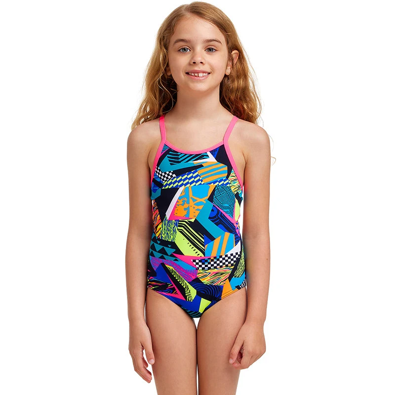 Funkita - Bel Air Beats - Toddler Girls Printed One Piece 1 Funkita - Bel Air Beats - Toddler Girls Printed One Piece