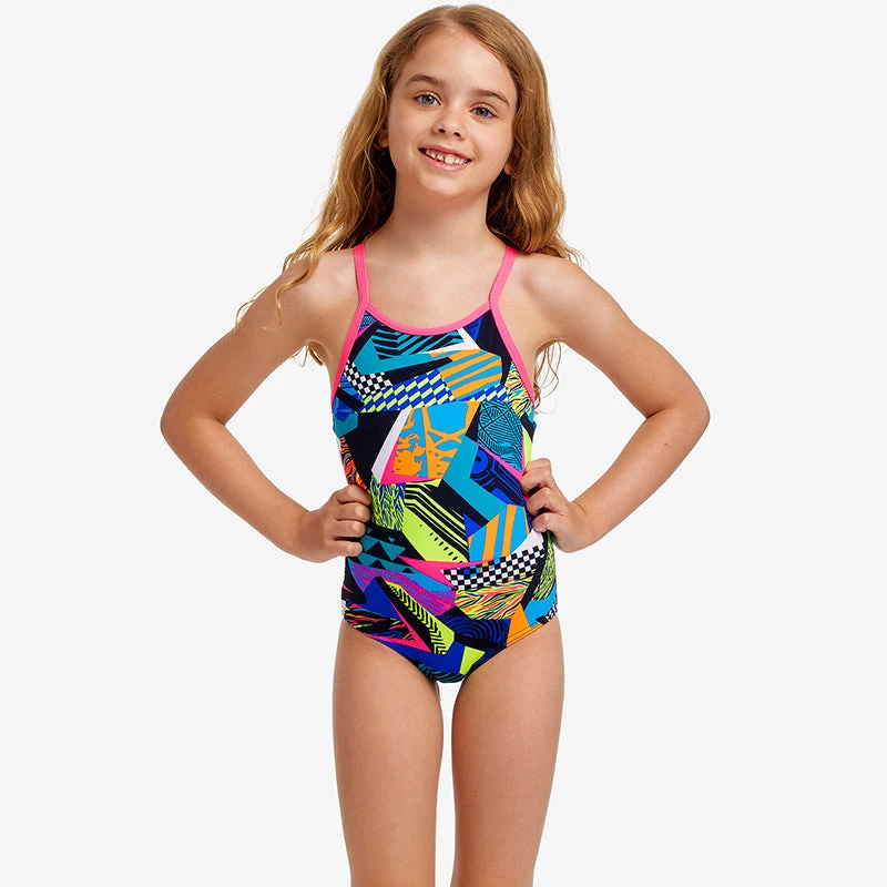 Funkita - Bel Air Beats - Toddler Girls Printed One Piece 4 Funkita - Bel Air Beats - Toddler Girls Printed One Piece - Image 4