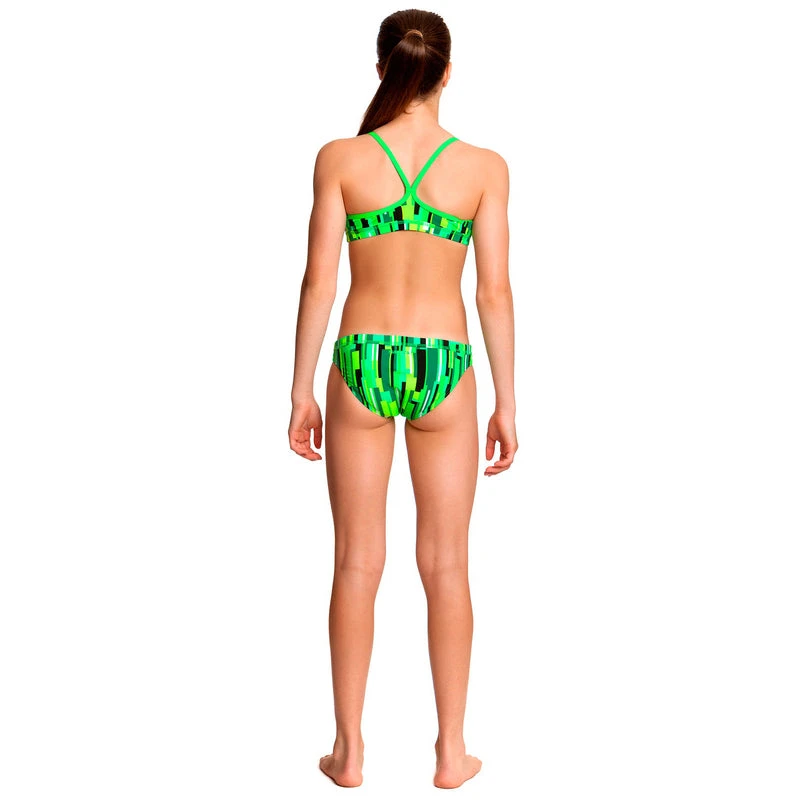 Funkita - Acid Rain - Girls Racerback Two Piece 2 Funkita - Acid Rain - Girls Racerback Two Piece - Image 2