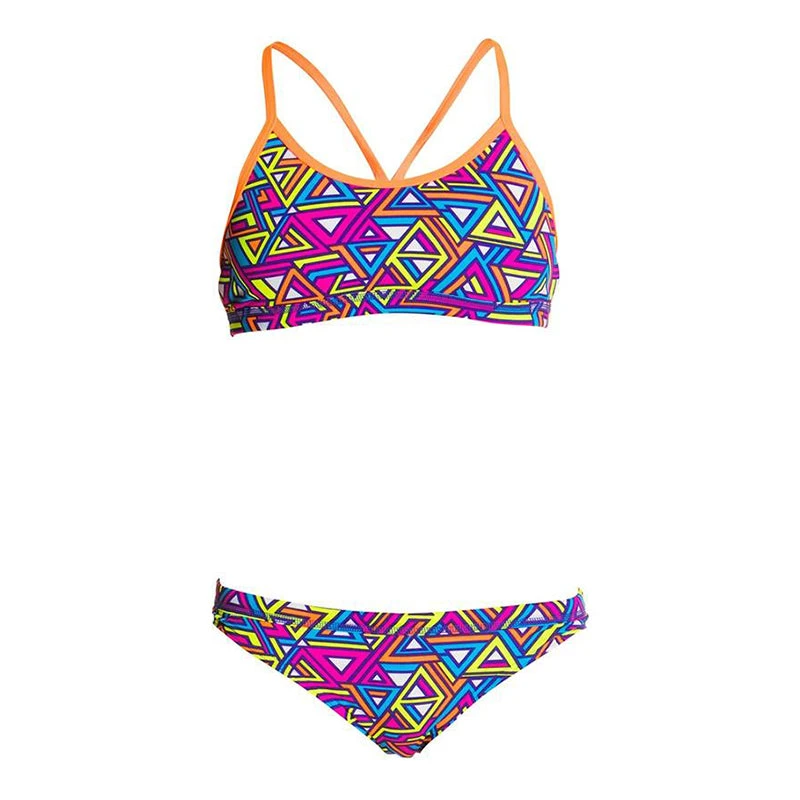 Funkita - Half Pipe - Girls Racerback Two Piece 2 Funkita - Half Pipe - Girls Racerback Two Piece - Image 2