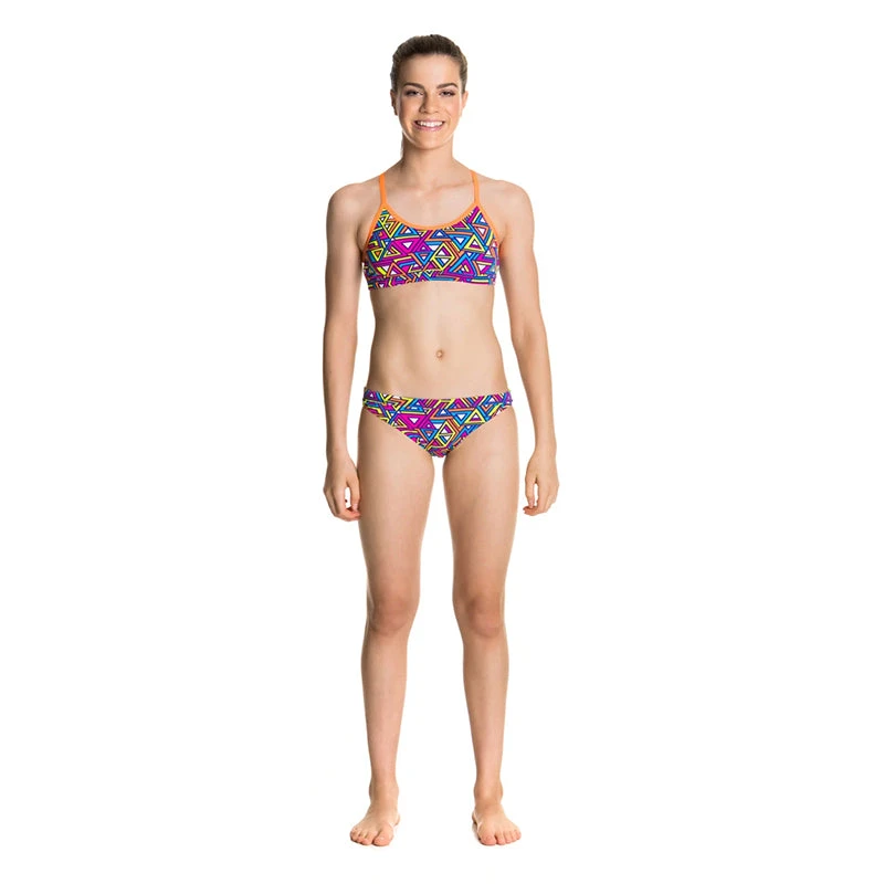 Funkita - Half Pipe - Girls Racerback Two Piece 4 Funkita - Half Pipe - Girls Racerback Two Piece - Image 4