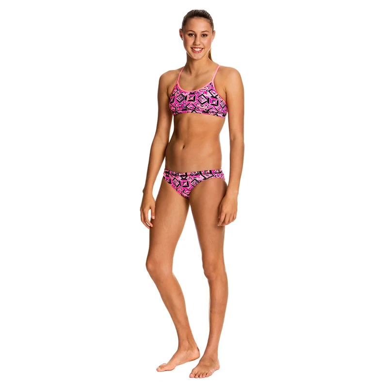 Funkita - Ruby Racer - Girls Racerback Two Piece 3 Funkita - Ruby Racer - Girls Racerback Two Piece - Image 3