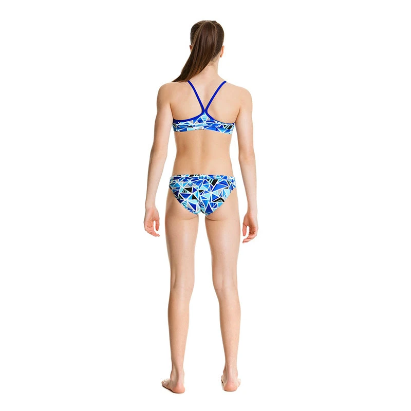 Funkita - Shattered - Girls Racerback Two Piece 3 Funkita - Shattered - Girls Racerback Two Piece - Image 3