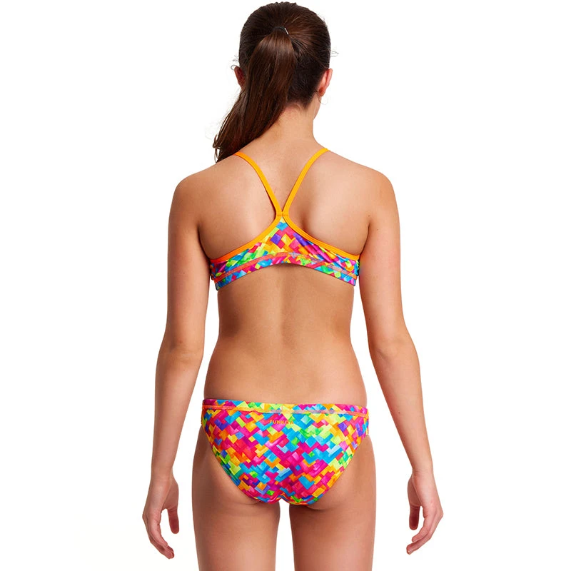 Funkita - Stroke Rate - Girls Racerback Two Piece 3 Funkita - Stroke Rate - Girls Racerback Two Piece - Image 3