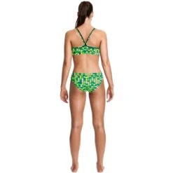 Funkita - Golden Honeycomb - Ladies Sports Brief -Swimwear Shop funkita bikini golden honeycomb sports brief 4