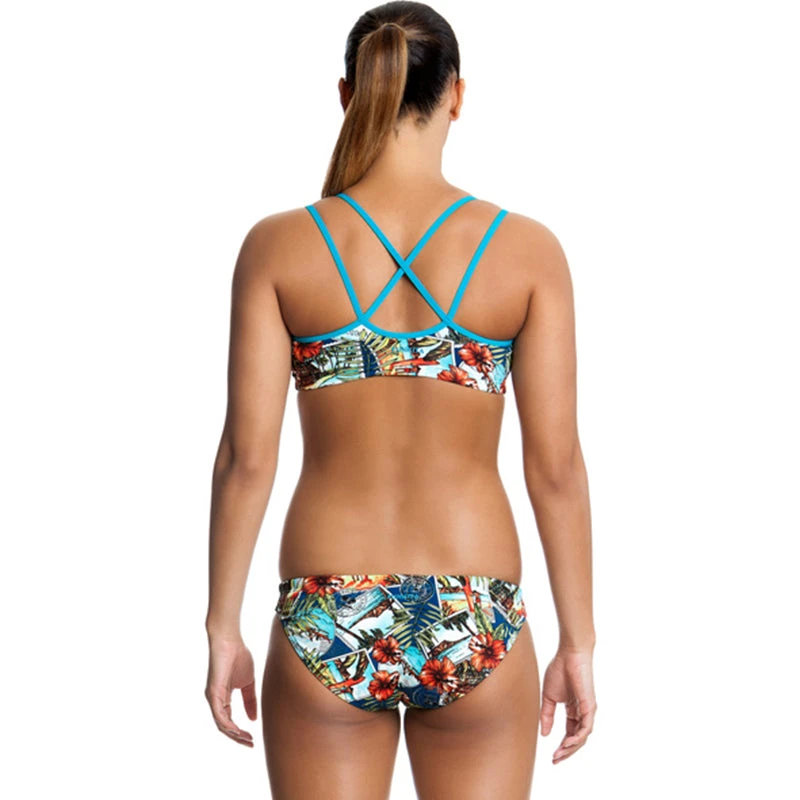 Funkita - Postcard Paradise - Ladies Bibi Banded Brief 2 Funkita - Postcard Paradise - Ladies Bibi Banded Brief - Image 2