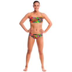 Funkita - Cubism Chaos - Ladies Sports Brief -Swimwear Shop funkita bikini ladies swimwear cubism chaos sports brief 3