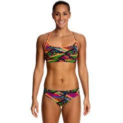 Funkita - Jungle Jagger - Ladies Bikini Sports Top -Swimwear Shop funkita bikini ladies swimwear jungle jagger sports bikini top 4