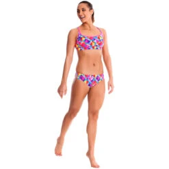 Funkita - Prism Collision - Ladies Sports Bikini Brief -Swimwear Shop funkita bikini ladies swimwear prism collision sports brief 4