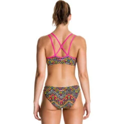Funkita - Wild Fire - Ladies Bibi Banded Brief 8 Funkita - Wild Fire - Ladies Bibi Banded Brief -Swimwear Shop funkita bikini ladies swimwear wild fire bibi banded brief 4