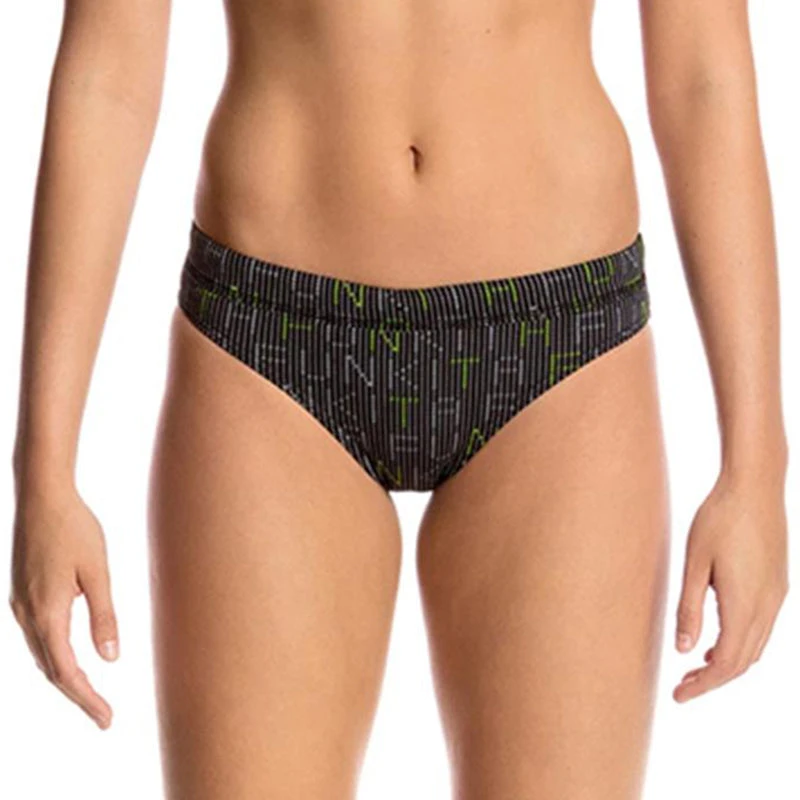 Funkita - Binary Babe - Ladies Bikini Sports Briefs 1 Funkita - Binary Babe - Ladies Bikini Sports Briefs