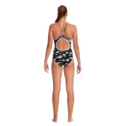 Funkita - Black Swan - Ladies Diamond Back One Piece -Swimwear Shop funkita black swan ladies diamond back one piece 3
