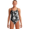 Funkita - Black Tint - Ladies Diamond Back One Piece