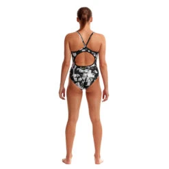 Funkita - Black Tint - Ladies Diamond Back One Piece -Swimwear Shop funkita black tint ladies diamond back one piece 3