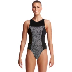 Funkita - Black Widow - Ladies Hi Flyer One Piece