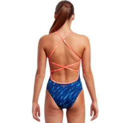 Funkita - Blue Mist - Girls Strapped In One Piece -Swimwear Shop funkita blue mist girls strapped in one piece 3