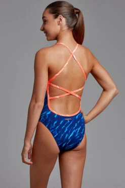 Funkita - Blue Mist - Girls Strapped In One Piece -Swimwear Shop funkita blue mist girls strapped in one piece 4