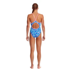 Funkita - BooBam Blue - Girls Diamond Back One Piece 6 Funkita - BooBam Blue - Girls Diamond Back One Piece -Swimwear Shop funkita boobam blue girls diamond back one piece 3