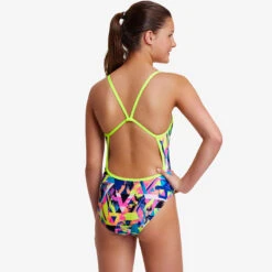 Funkita - Brush Cuts - Girls Single Strap One Piece -Swimwear Shop funkita brush cuts girls single strap one piece 4