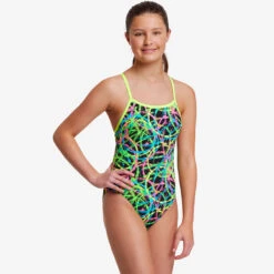 Funkita - Burnouts - Girls Single Strap One Piece -Swimwear Shop funkita burnouts girls single strap one piece 5