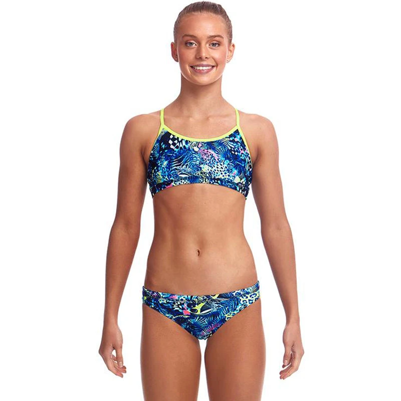 Funkita - Butterfly Effect - Girls Racerback Two Piece 1 Funkita - Butterfly Effect - Girls Racerback Two Piece
