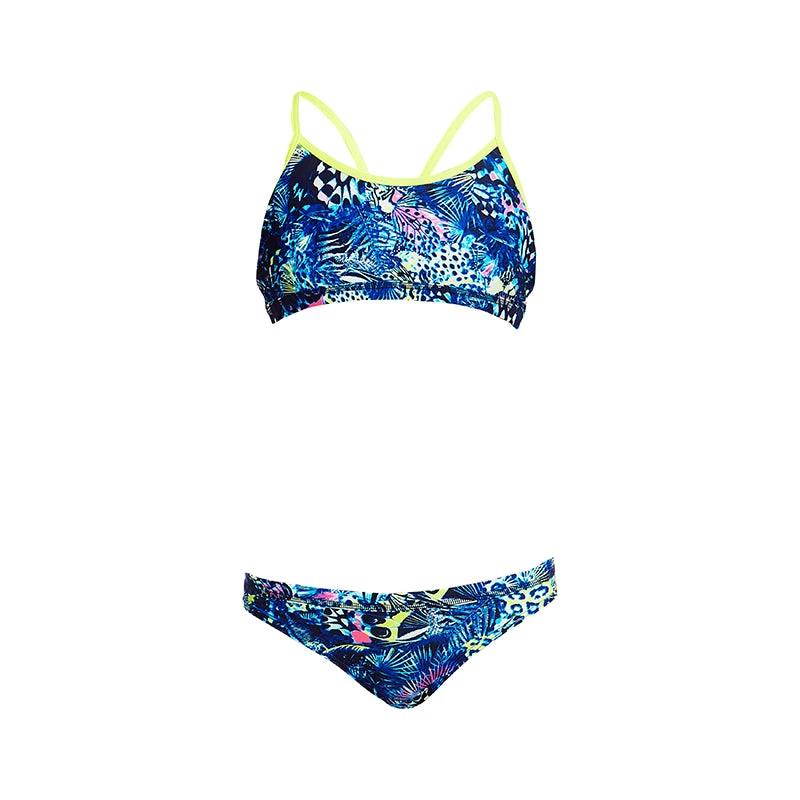 Funkita - Butterfly Effect - Girls Racerback Two Piece 2 Funkita - Butterfly Effect - Girls Racerback Two Piece - Image 2