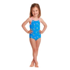 Funkita - Buzz Bird - Toddler Girls Printed One Piece -Swimwear Shop funkita buzz bird toddler girls printed one piece 5