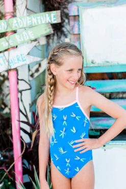 Funkita - Buzz Bird - Toddler Girls Printed One Piece -Swimwear Shop funkita buzz bird toddler girls printed one piece 7