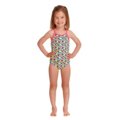 Funkita - Bye Birdie - Toddler Girls Printed One Piece -Swimwear Shop funkita bye birdie toddler girls printed one piece 4