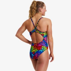 Funkita - Cabbage Patch - Ladies Diamond Back One Piece -Swimwear Shop funkita cabbage patch ladies diamond back one piece 4