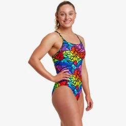 Funkita - Cabbage Patch - Ladies Diamond Back One Piece -Swimwear Shop funkita cabbage patch ladies diamond back one piece 5