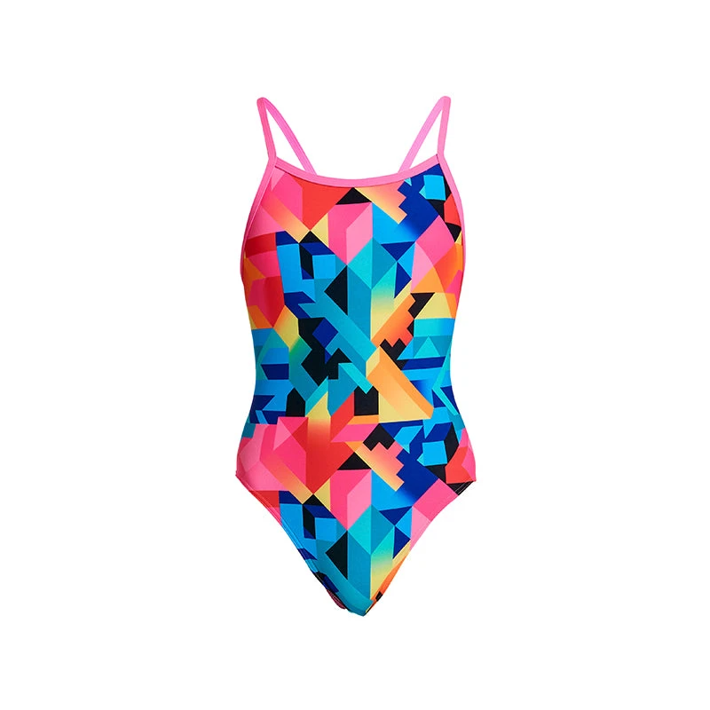 Funkita - Colour Burst - Girls Single Strap One Piece 2 Funkita - Colour Burst - Girls Single Strap One Piece - Image 2