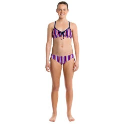 Funkita - Colour Love - Girls Tie Detail Two Piece -Swimwear Shop funkita colour love girls tie detail 2 piece 3