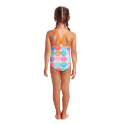Funkita - Cotton Candy - Toddler Girls Printed One Piece -Swimwear Shop funkita cotton candy toddler girls printed one piece 2