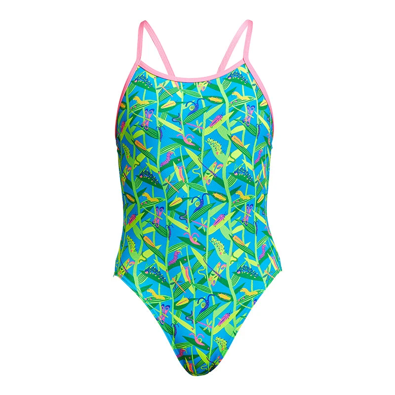 Funkita - Crawly Critters - Girls Eco Single Strap One Piece 2 Funkita - Crawly Critters - Girls Eco Single Strap One Piece - Image 2