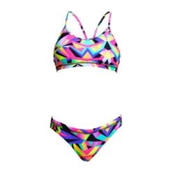 Swimwear Shop -Swimwear Shop funkita crystal eyes girls racerback two piece 2