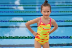 Funkita - Custard Tart - Toddler Girls Eco Printed One Piece -Swimwear Shop funkita custard tart toddler girls eco printed one piece 5