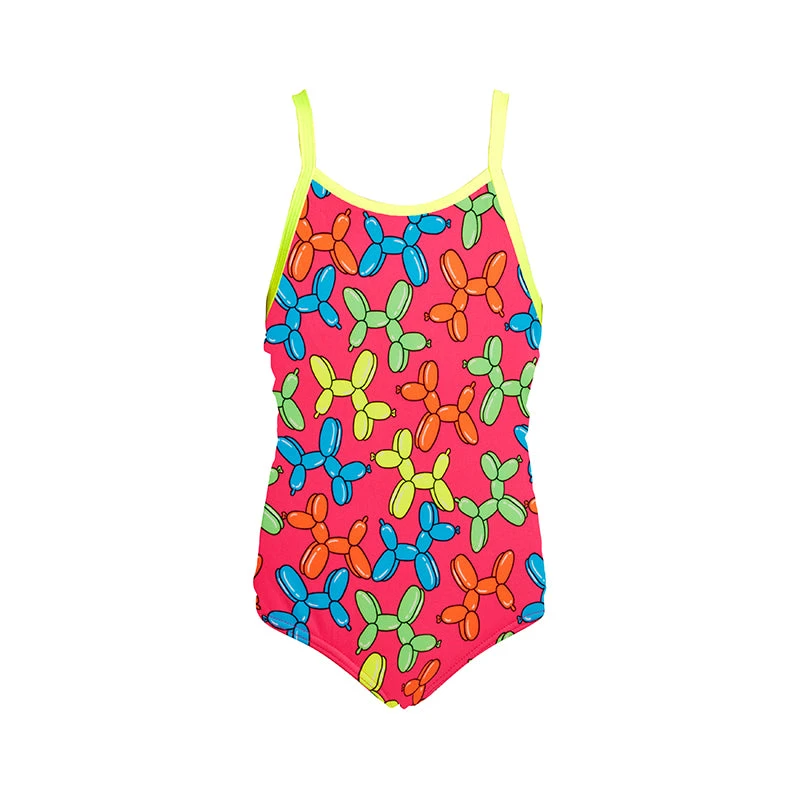 Funkita - Doggy Disco - Toddler Girls Printed One Piece 2 Funkita - Doggy Disco - Toddler Girls Printed One Piece - Image 2