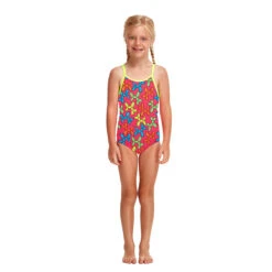 Funkita - Doggy Disco - Toddler Girls Printed One Piece 7 Funkita - Doggy Disco - Toddler Girls Printed One Piece -Swimwear Shop funkita doggy disco toddler girls printed one piece 4
