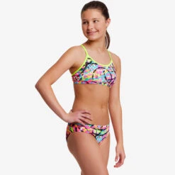 Funkita - Donut Delight - Girls Racerback Two Piece 9 Funkita - Donut Delight - Girls Racerback Two Piece -Swimwear Shop funkita donut delight girls racerback two piece 5