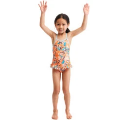 Funkita - Fairy Tails - Toddler Girl's Belted Frill One Piece -Swimwear Shop funkita fairy tails toddler girls belted frill one piece 5