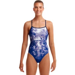 Funkita - Falling Water - Ladies Single Strap One Piece