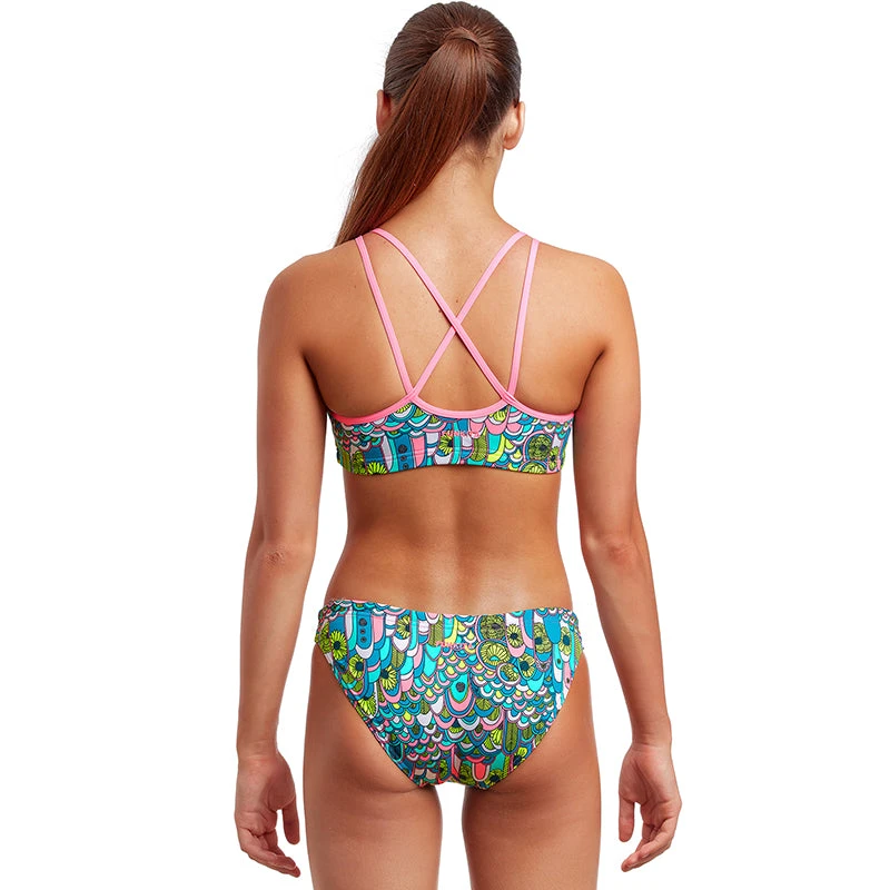 Funkita - Feather Fairy - Girls Criss Cross Two Piece 3 Funkita - Feather Fairy - Girls Criss Cross Two Piece - Image 3