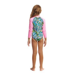 Funkita - Feather Fairy - Toddler Girls Zippy Rash Vest -Swimwear Shop funkita feather fairy toddler girls zippy rash vest 4