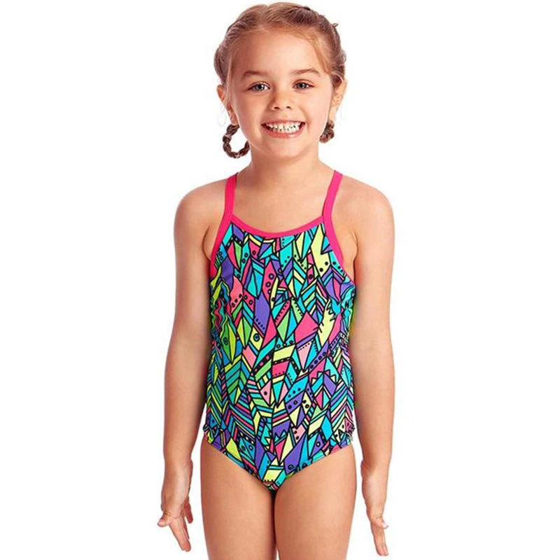 Funkita - Feather Fiesta - Toddlers Girls One Piece 1 Funkita - Feather Fiesta - Toddlers Girls One Piece