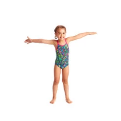 Funkita - Feather Fiesta - Toddlers Girls One Piece 11 Funkita - Feather Fiesta - Toddlers Girls One Piece -Swimwear Shop funkita feather fiesta toddlers girls one piece swimsuit 6
