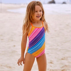 Funkita - Fine Lines - Toddlers Girls One Piece -Swimwear Shop funkita fine lines toddlers girls one piece 6
